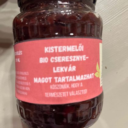 Bio cseresznyelekvár 370ml
