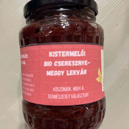 Bio cseresznye-meggylekvár 370ml
