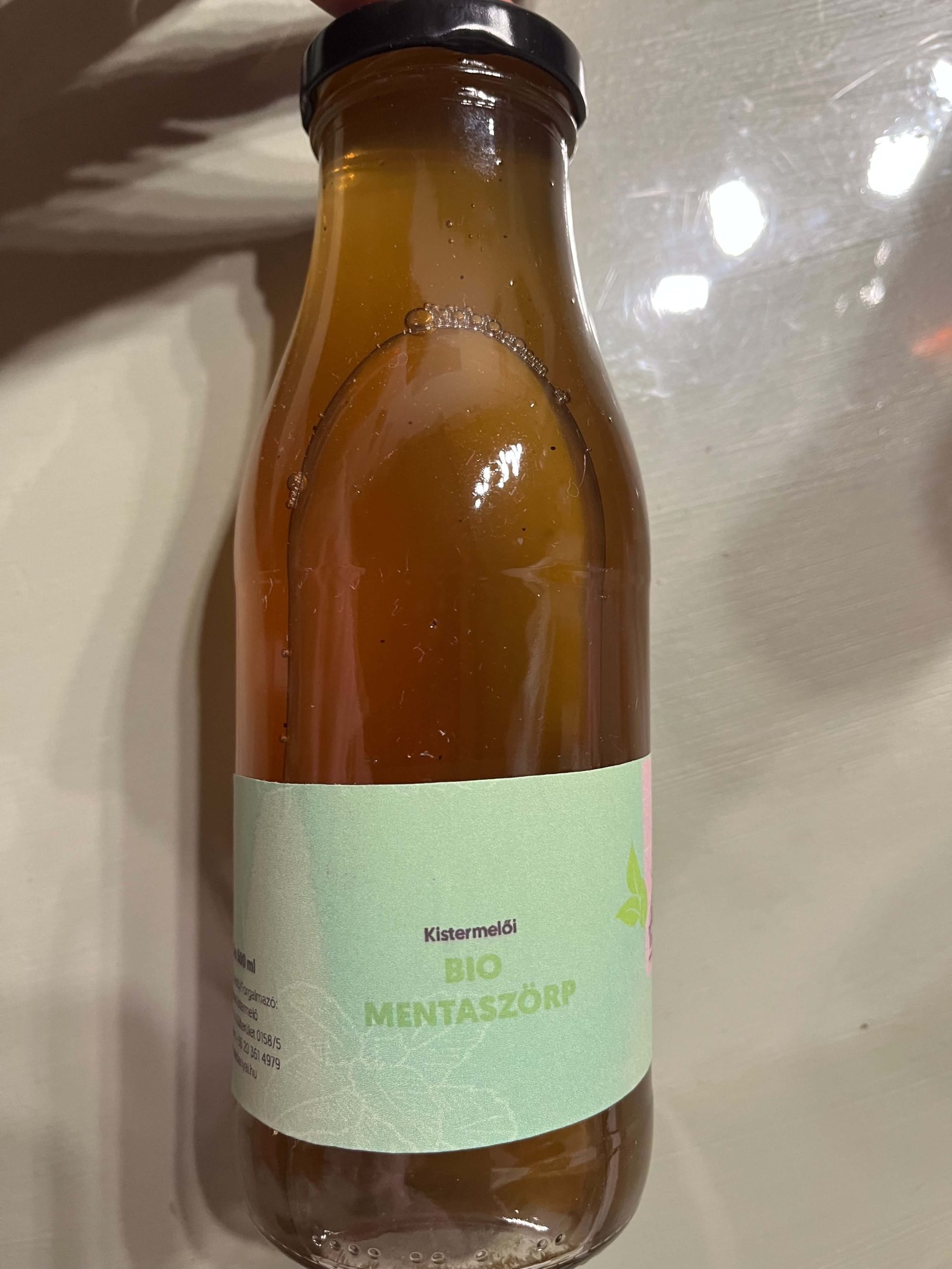 Bio menta szörp 500ml
