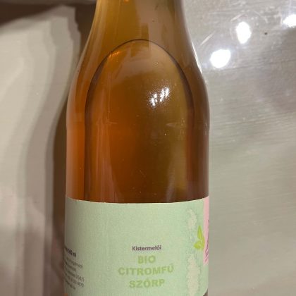 Bio citromfű szörp 500ml