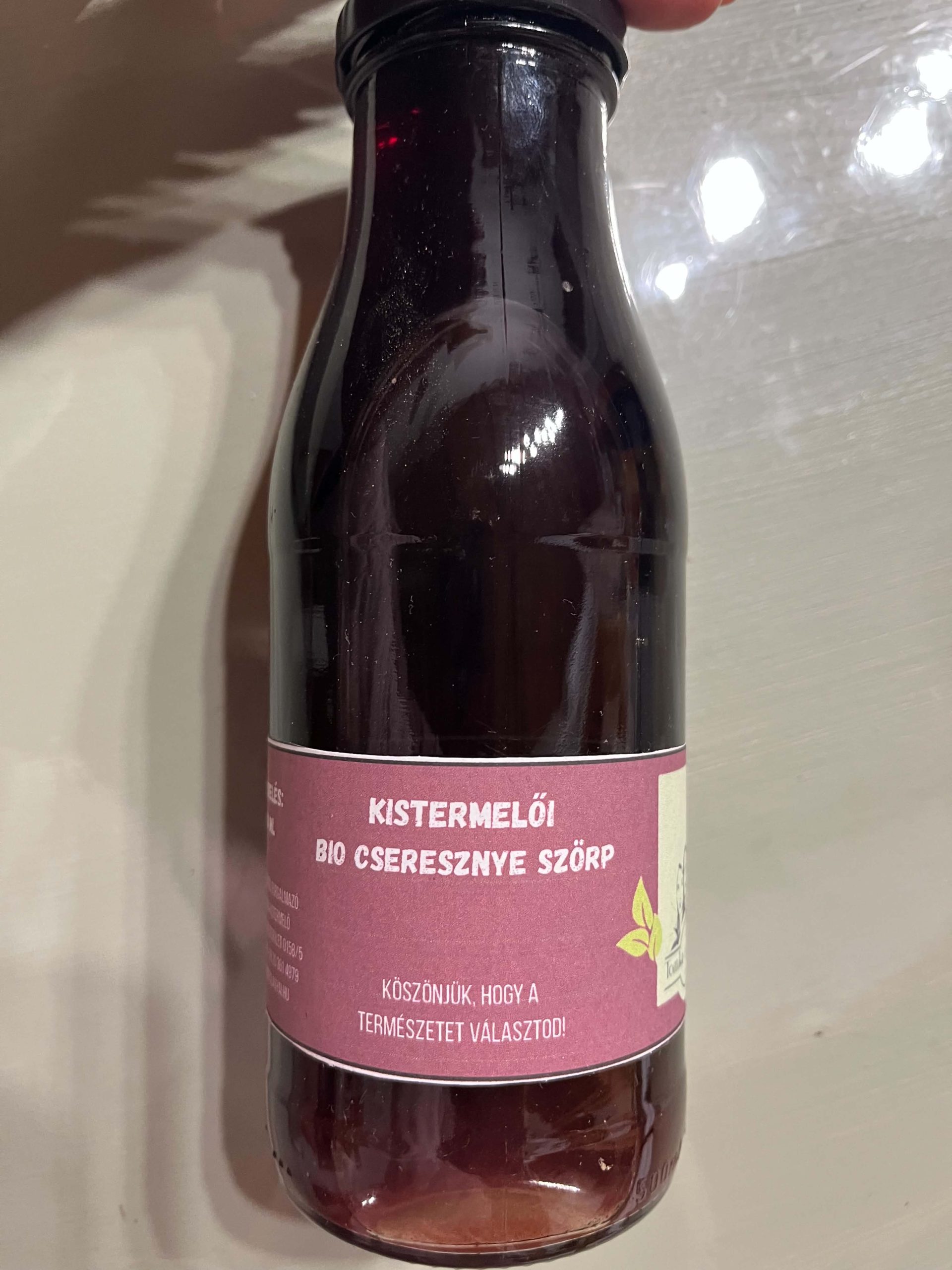 Bio cseresznye szörp 500ml