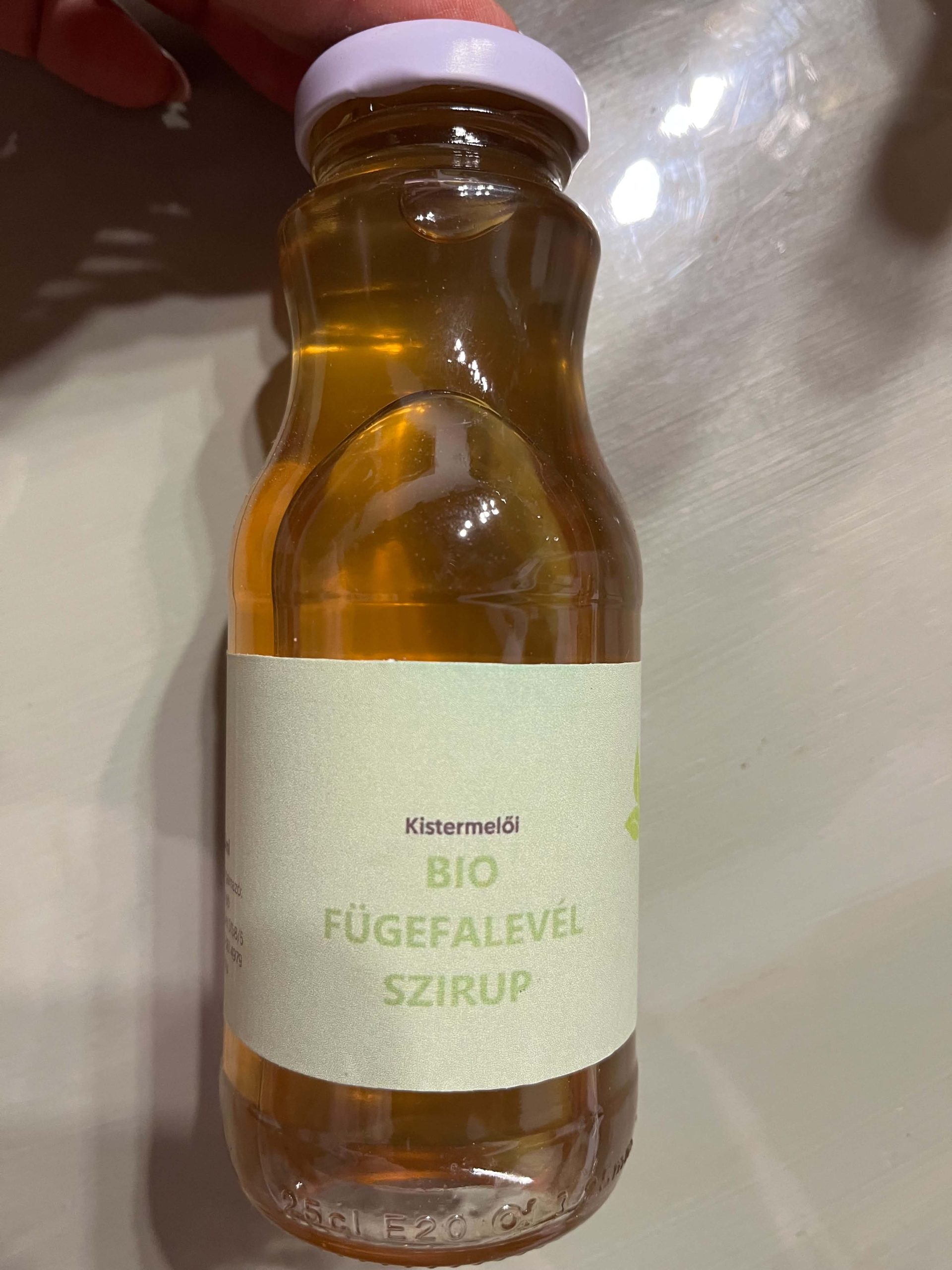 Bio fügelevél szirup 250ml